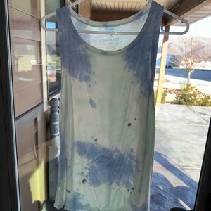 American Eagle Outfitters Soft & Sexy Tank in Blue and Green